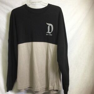 Disney Parks Disneyland Resort Spirit Jersey Shirt Mens Black Gray Sz L